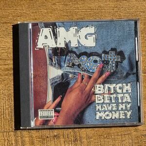 Vtg 1999 AMG B*TCH BETTA HAVE MY MONEY CD RAP HIP HOP